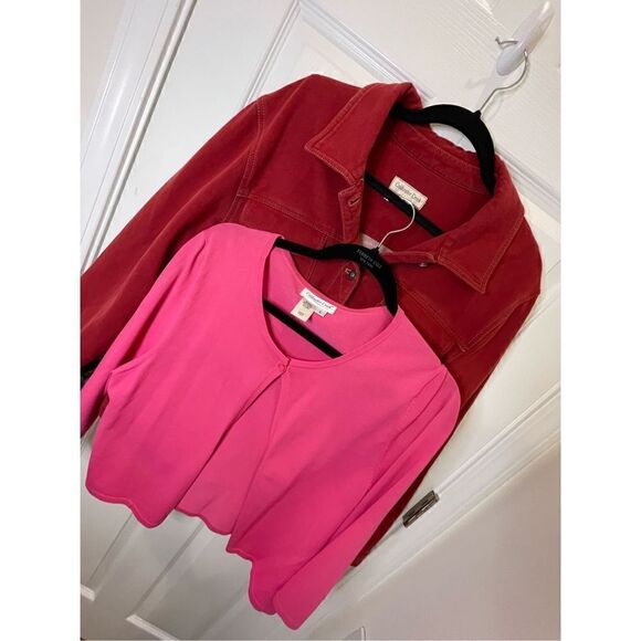 Coldwater Creek women’s bundle lot jacket and cardigan Large - Picture 1 of 13